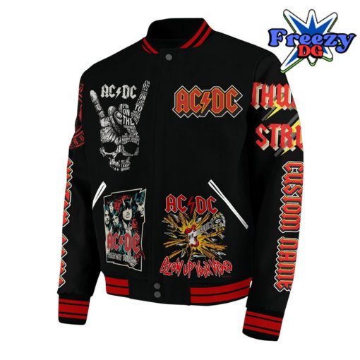 ACDC The Power Up Tour Limited Edition Baseball Jacket