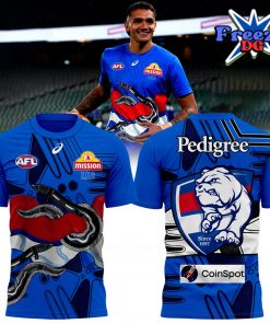 AFL Western Bulldogs 2024 Football TShirt