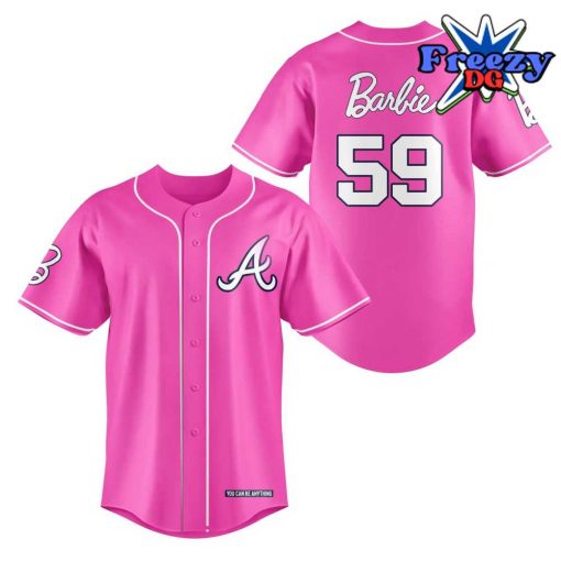 Atlanta Braves x Barbie Night Game 2024 Baseball Jersey