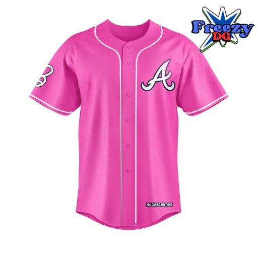 Atlanta Braves x Barbie Night Game 2024 Baseball Jersey