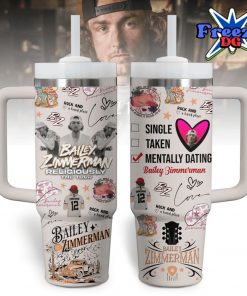 Bailey Zimmerman Religiously Tour Stanley Tumbler