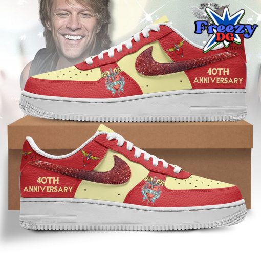 Bon Jovi 40th Anniversary Limited Edition Air Force 1