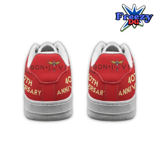 Bon Jovi 40th Anniversary Limited Edition Air Force 1