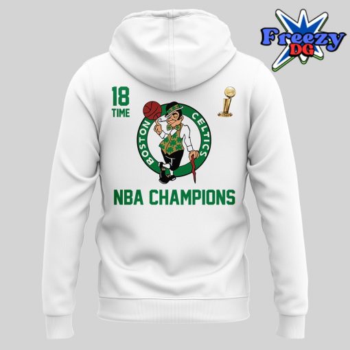 Boston Celtics 2024 NBA Champions 18 times Hoodie