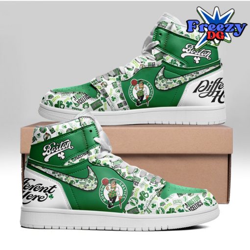 Boston Celtics Different Here Air Jordan 1