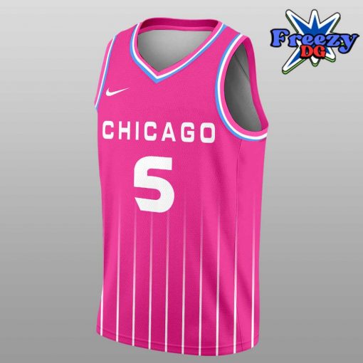 Chi Barbie Pink 2024 Basketball Jersey