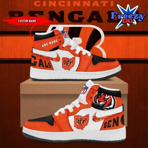 Cincinnati Bengals Limited Edition Air Jordan 1 Sneaker