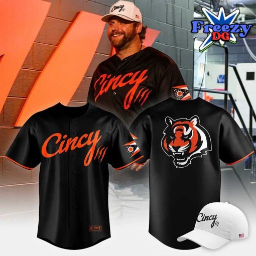 Cincinnati Bengals Tiger 2024 Baseball Jersey