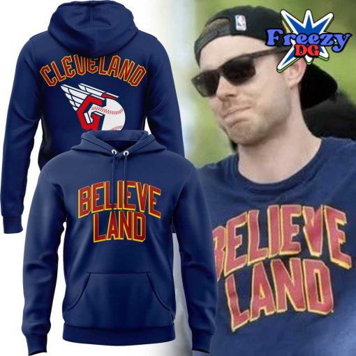 Cleveland Guardian Believe Land 2024 Hoodie