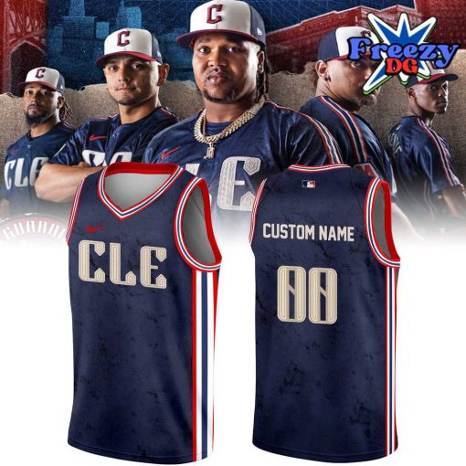 Cleveland Guardians City Connect 2024 Basketball Jersey