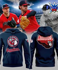 Cleveland Guardians MLB 2024 Navy Hoodie