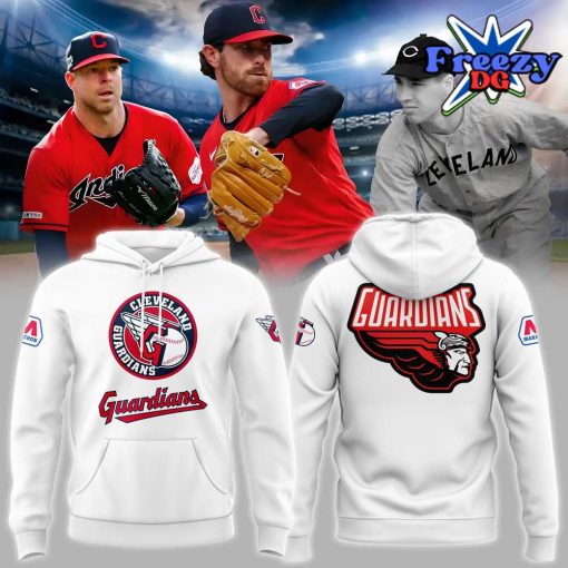 Cleveland Guardians MLB 2024 White Hoodie