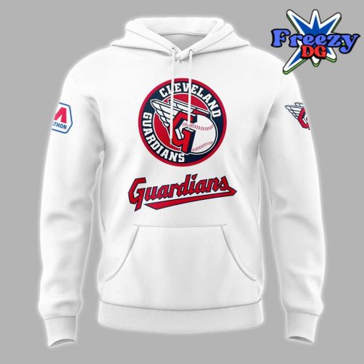 Cleveland Guardians MLB 2024 White Hoodie