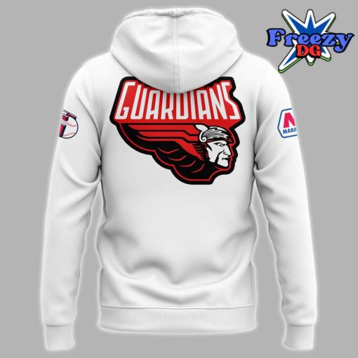 Cleveland Guardians MLB 2024 White Hoodie