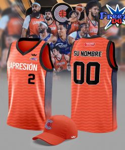 Criollos de Caguas 2024 Orange Basketball Jersey