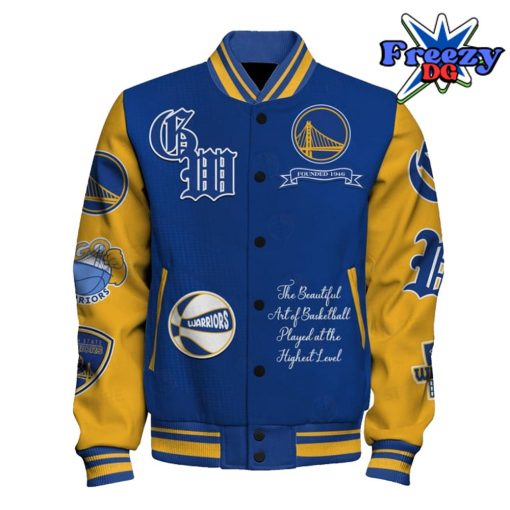 Golden State Warriors National Basketball Varsity Jacket