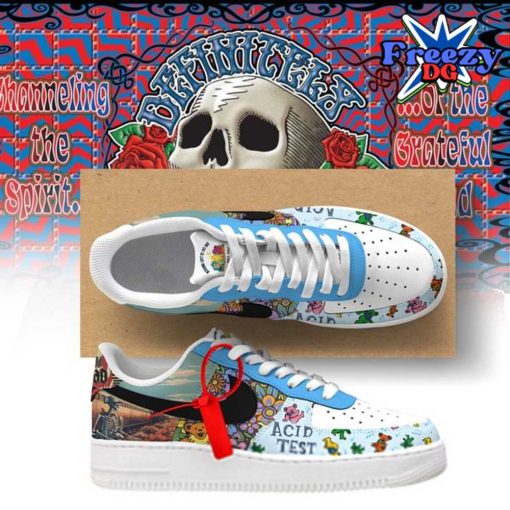 Grateful Dead Acid Test Limited Edition Nike Air Force 1