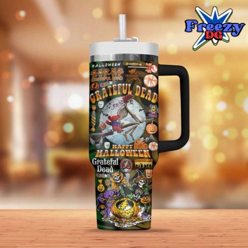 Grateful Dead Happy Halloween Stanley Tumbler Cup