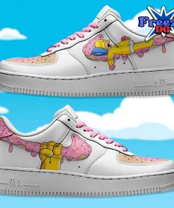 Homer Donuts Swoosh Simpsons Limited Editon Air Force 1