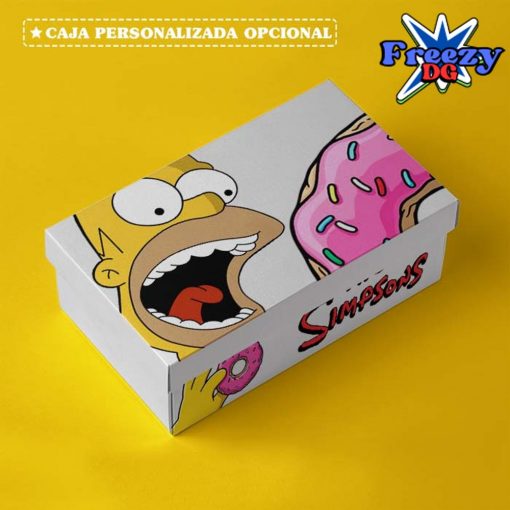 Homer Donuts Swoosh Simpsons Limited Editon Air Force 1