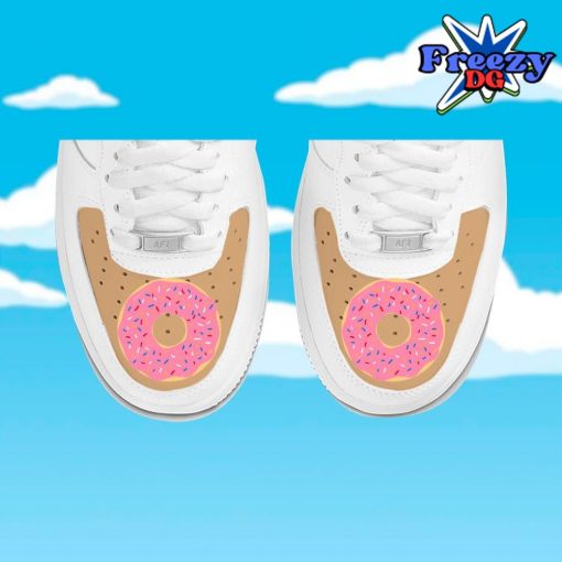 Homer Donuts Swoosh Simpsons Limited Editon Air Force 1