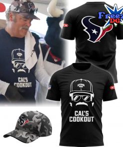 Houston Texans Cal’s Cookout 2024 T-Shirt