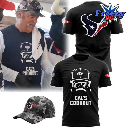 Houston Texans Cal’s Cookout 2024 T-Shirt