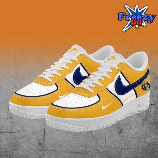 Indiana Pacers Collab Nike Custom Name Air Force 1 Shoes