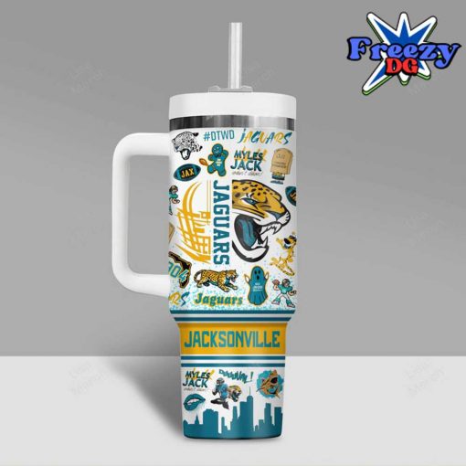 Jacksonville Jaguars Limited Edition Stanley Tumbler Cup