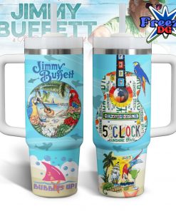 Jimmy Buffett Bubbles Up Stanley Tumbler