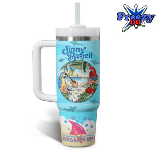 Jimmy Buffett Bubbles Up Stanley Tumbler