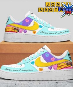 Jonas Brother One Night The World Tour Limited Edition Air Force 1