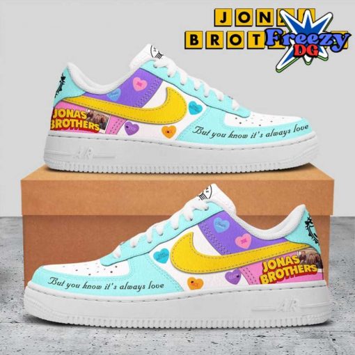 Jonas Brother One Night The World Tour Limited Edition Air Force 1