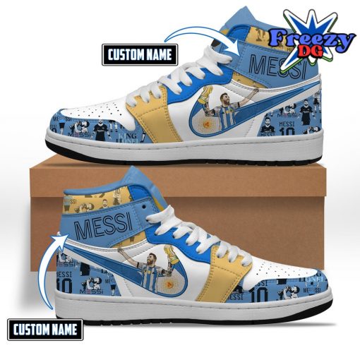 Lionel Messi Argentina World Cup Air Jordan 1