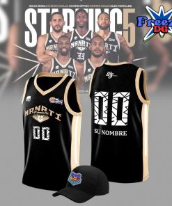 Los Osos de Manatí 2024 Black Basketball Jersey