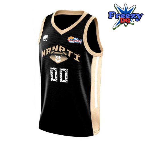 Los Osos de Manatí 2024 Black Basketball Jersey