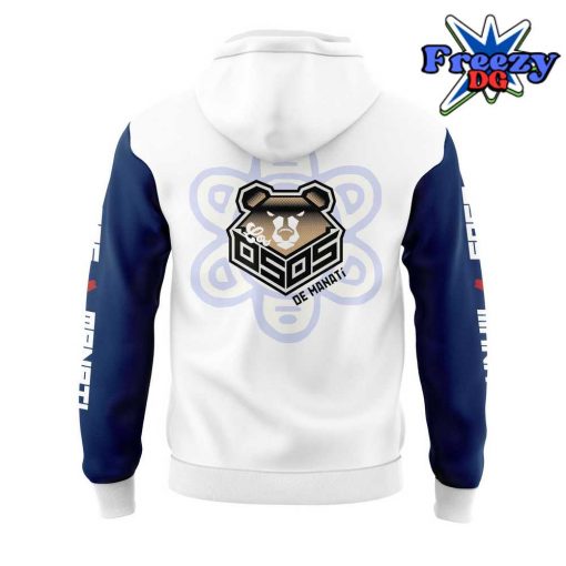 Los Osos de Manat 2024 White Hoodie