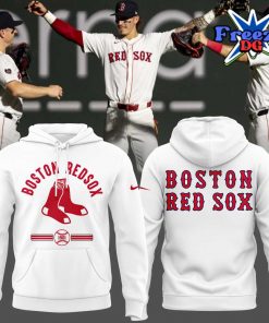 MLB Boston Red Sox Classic Logo Baseball Hoodie