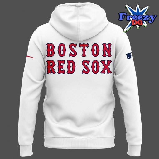 MLB Boston Red Sox Classic Logo Baseball Hoodie