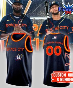 MLB Houston Astros Space City Basketball Jersey