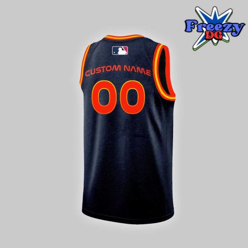 MLB Houston Astros Space City Basketball Jersey