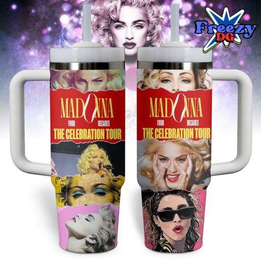 Madonna The Celebration Tour Stanley Tumbler 40oz