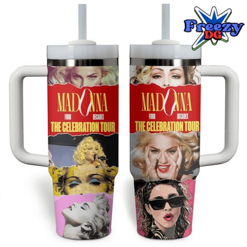 Madonna The Celebration Tour Stanley Tumbler 40oz