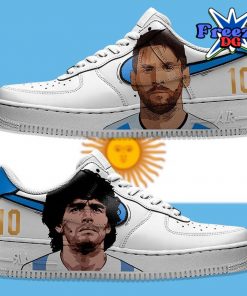 Messia Maradona Argentina Goat Air Force 1