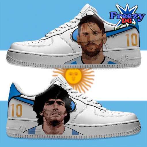 Messia Maradona Argentina Goat Air Force 1