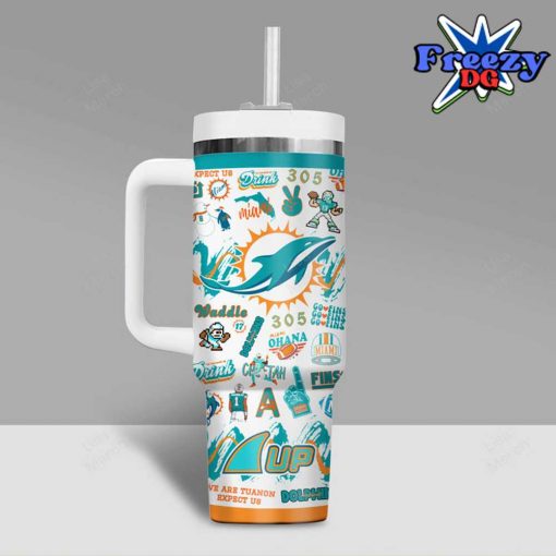 Miami Dolphins Limited Edition Stanley Tumbler Cup