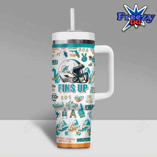 Miami Dolphins Limited Edition Stanley Tumbler Cup