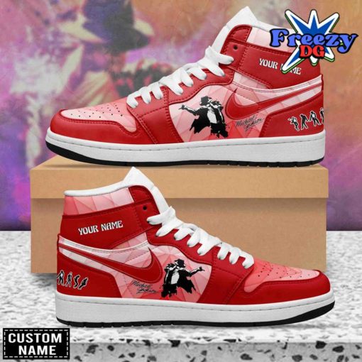 Michel Jackson x Nike Custom Name Air Jordan 1 Shoes