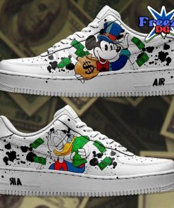 Mickey  McDuck Disney Limited Editon Air Force 1