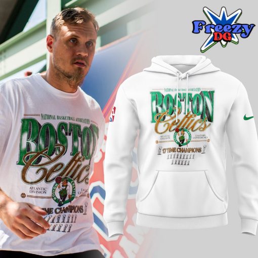 NBA Boston Celtics 17 Times Champions 2024 Hoodie